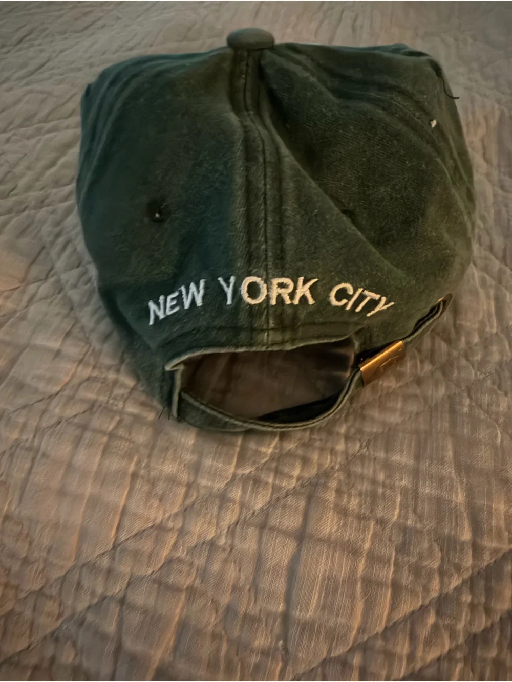 Adult Green NY Baseball Cap